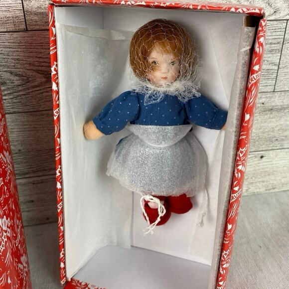 Kathe Kruse Linchen Miniature 5” Dollhouse Doll NRFB 2008-2009 RARE Mint Cond - Picture 2 of 8